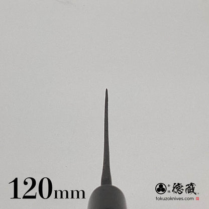 徳蔵　白鋼　黒打仕上　菜切包丁　桜柄