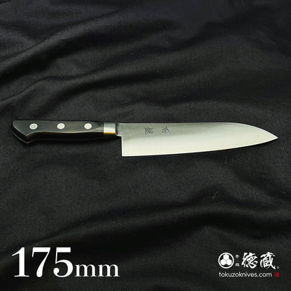 VG1　三徳包丁　黒ハンドル