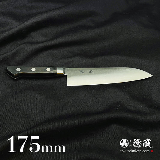 VG1　三徳包丁　黒ハンドル