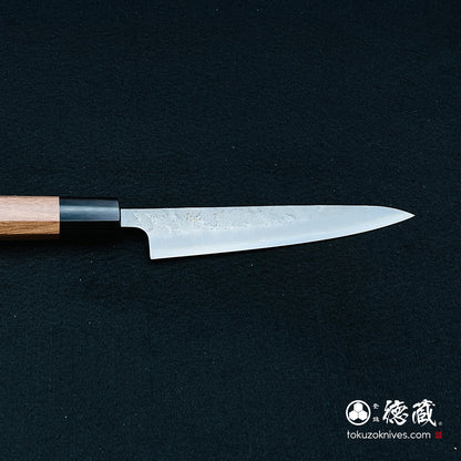 Ginzo 梨饰小刀胡桃木八角形手柄