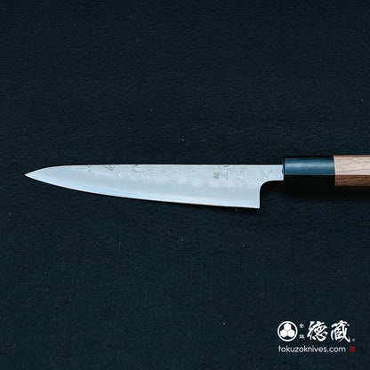 Ginzo 梨饰小刀胡桃木八角形手柄
