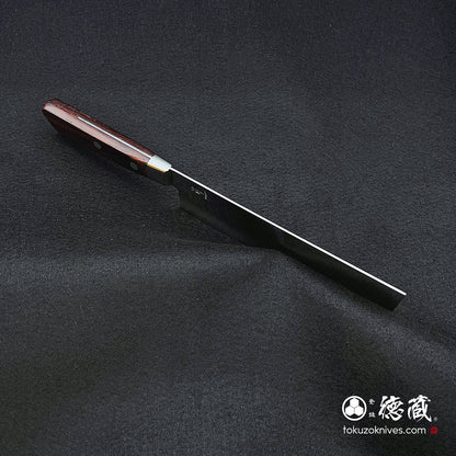 AUS8　菜切包丁　ローズ柄