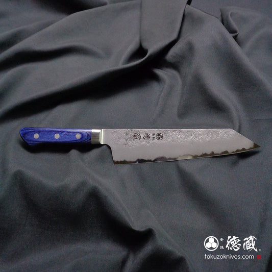 青二　切付包丁　青ハンドル