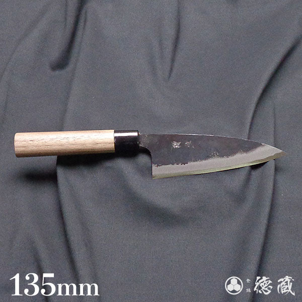 青二　黒打仕上　舟行包丁　胡桃柄