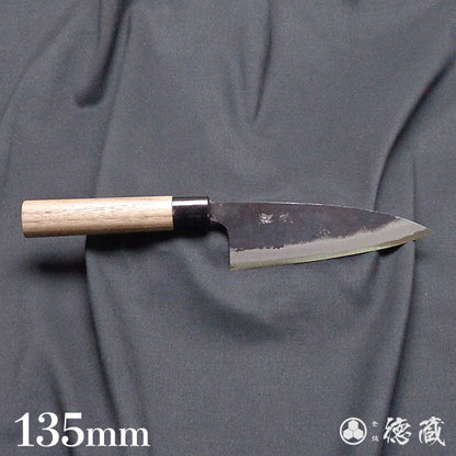 青二　黒打仕上　舟行包丁　胡桃柄