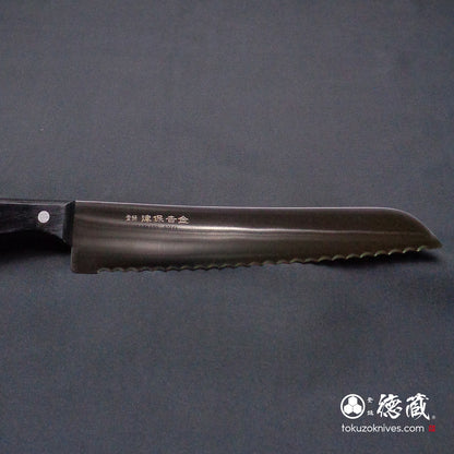 AUS8　冷凍切り包丁　黒ハンドル