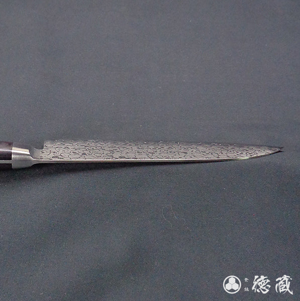 VG10　ダマスカス　三徳包丁　黒ハンドル