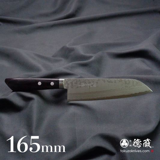 VG10　三徳包丁　黒ハンドル