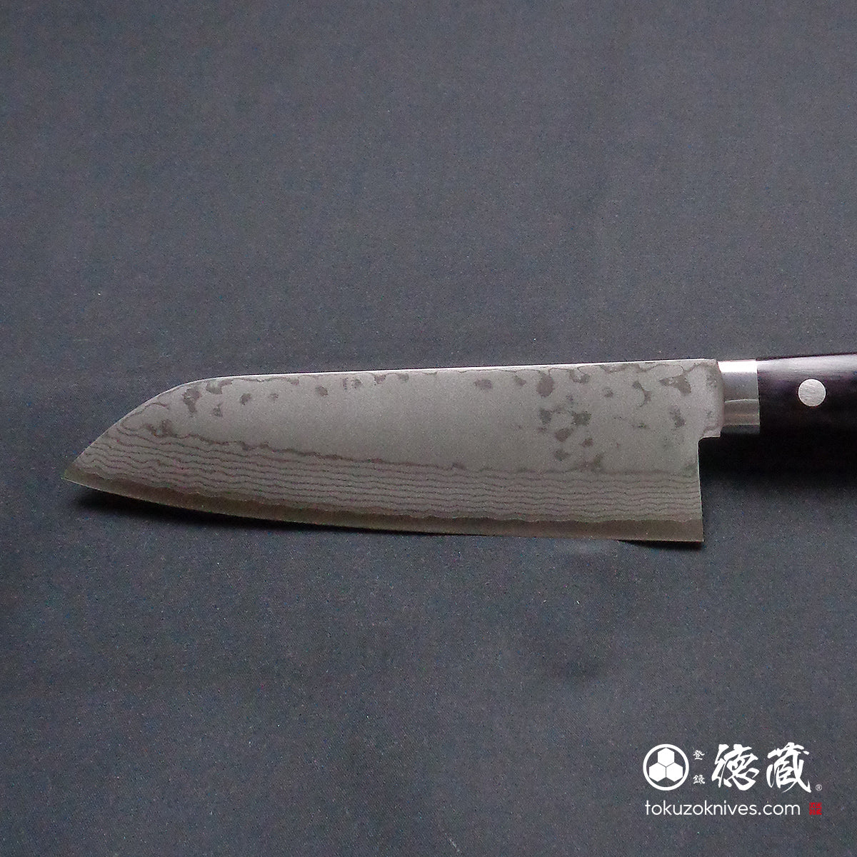 VG10　三徳包丁　黒ハンドル