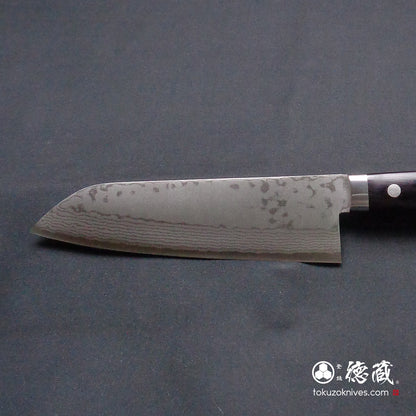 VG10　三徳包丁　黒ハンドル