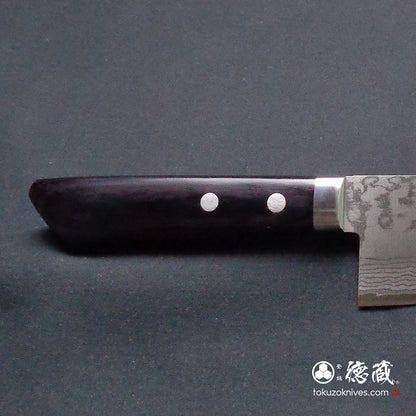 VG10　三徳包丁　黒ハンドル