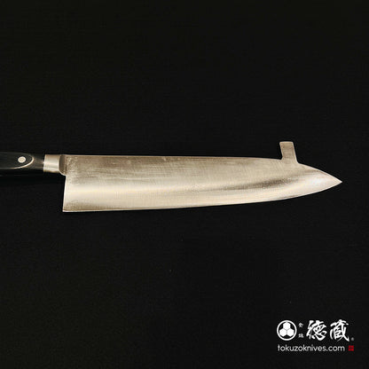 SK　冷凍切り牛刀包丁　黒ハンドル