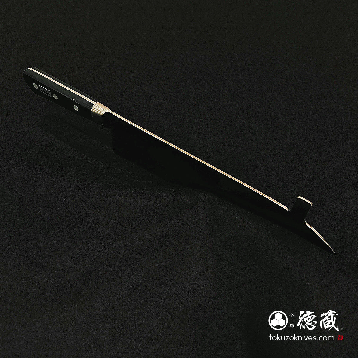 SK　冷凍切り牛刀包丁　黒ハンドル