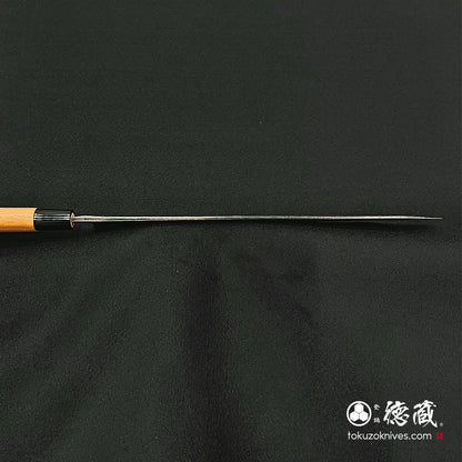 青二　黒打仕上　筋引包丁　胡桃柄