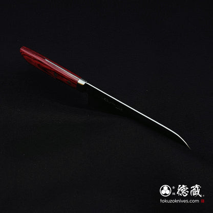 VG1　三徳包丁　赤ハンドル