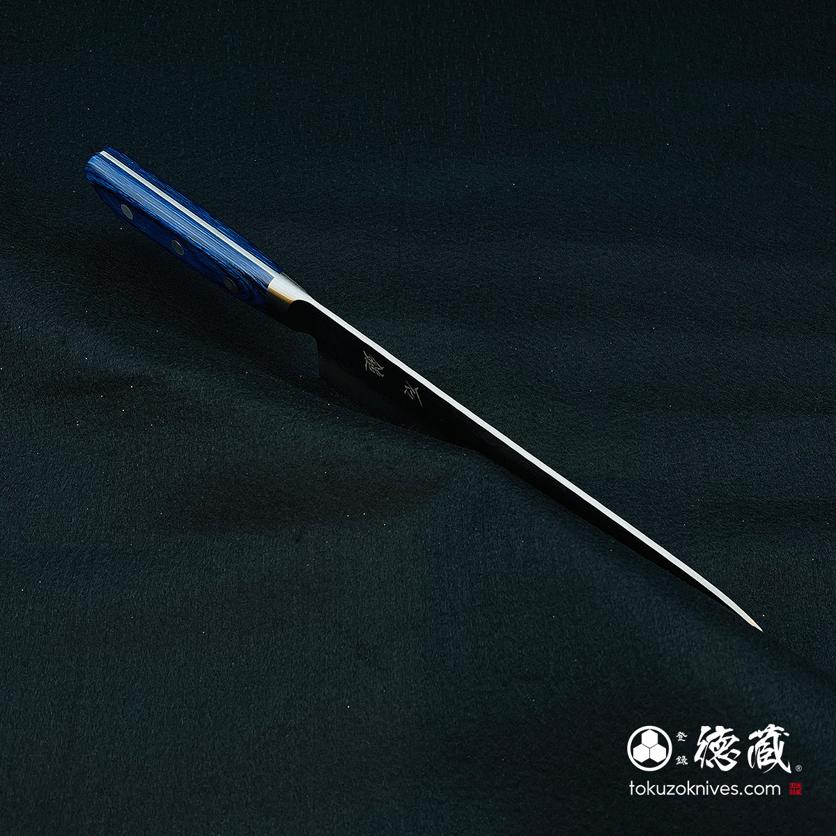 VG10　牛刀包丁　青ハンドル
