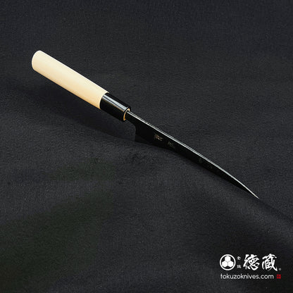 青二　黒打仕上　舟行包丁　朴柄