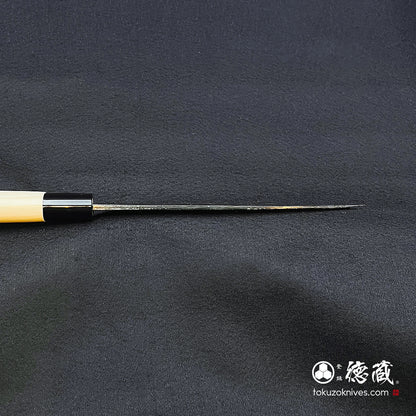 青二　黒打仕上　舟行包丁　朴柄