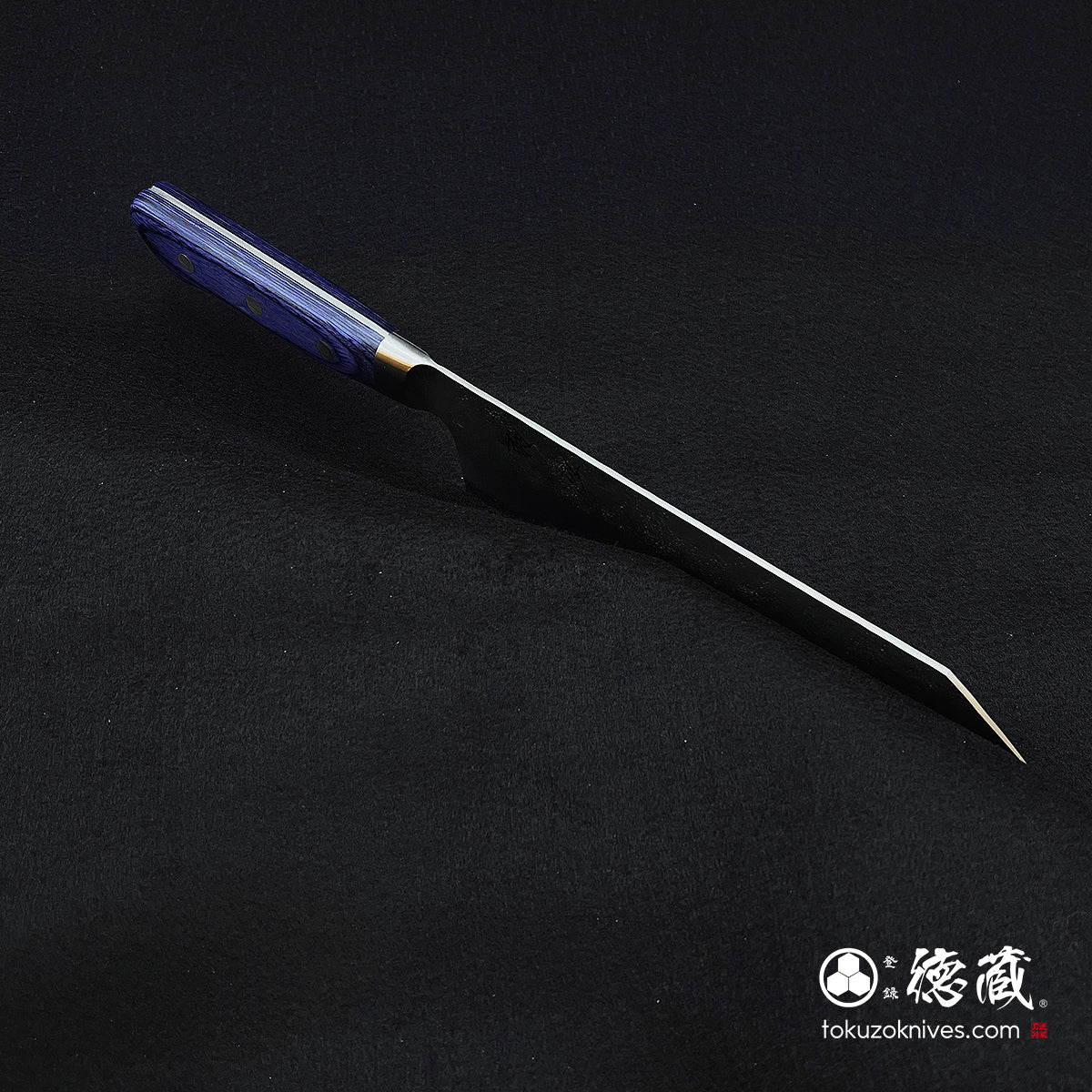 青二切附刀 蓝柄