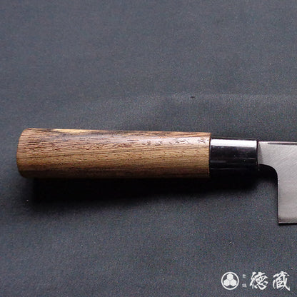 AUS8　左　小出刃包丁　ウエンジ柄