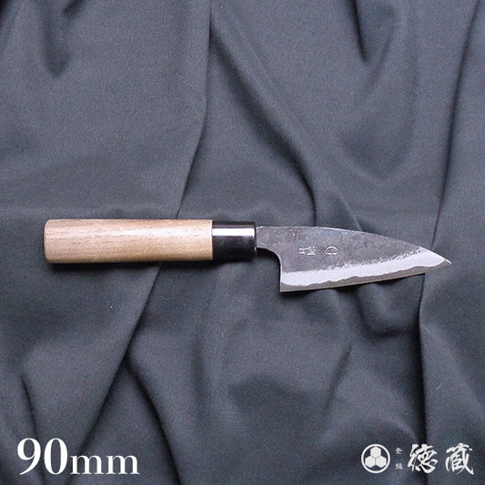 青二　黒打仕上　小包丁　胡桃柄