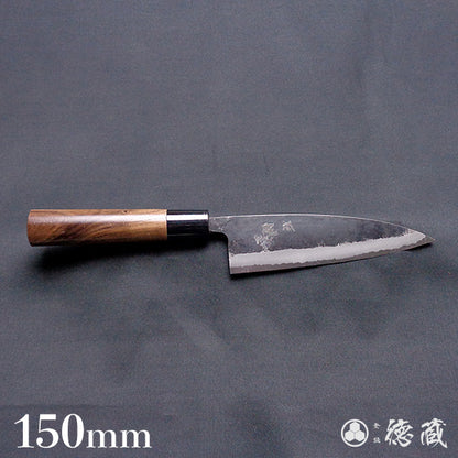 青二　黒打仕上　舟行包丁　胡桃柄