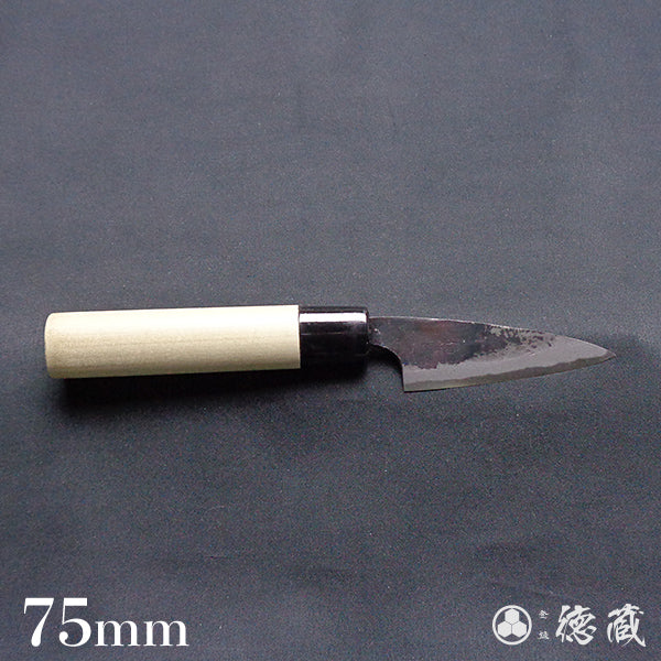 青二　黒打仕上　小柳包丁　朴柄
