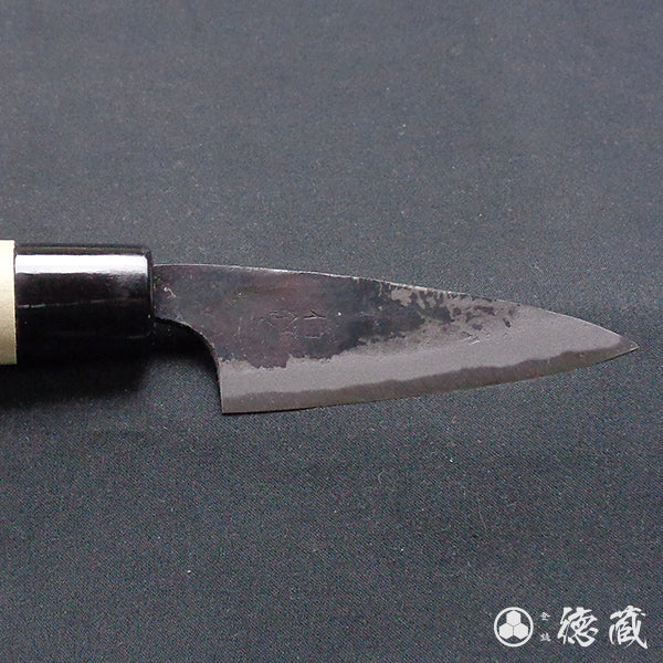 青二　黒打仕上　小柳包丁　朴柄