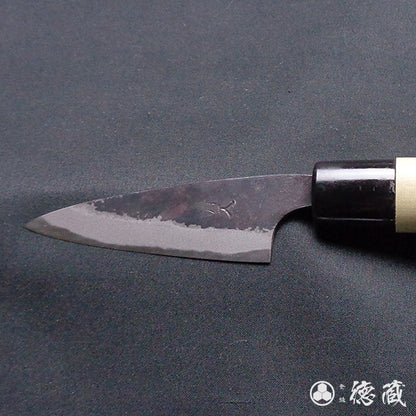 青二　黒打仕上　小柳包丁　朴柄