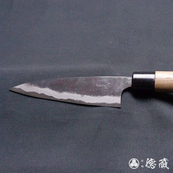 青二　黒打仕上　小柳包丁　胡桃柄