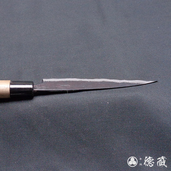 青二　黒打仕上　小柳包丁　胡桃柄