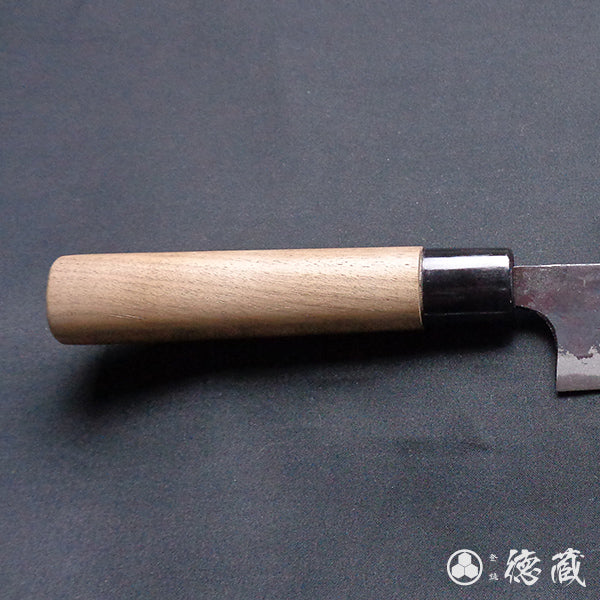 青二　黒打仕上　小柳包丁　胡桃柄