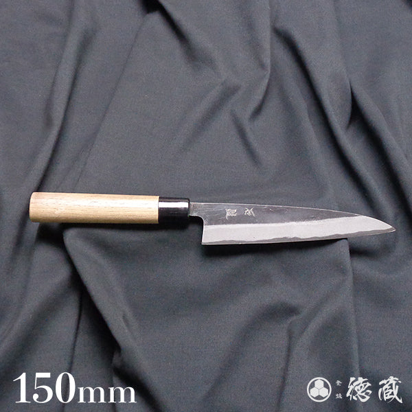 青二　黒打仕上　小柳包丁　胡桃柄