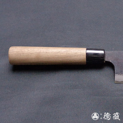 青二　黒打仕上　菜切包丁　胡桃柄