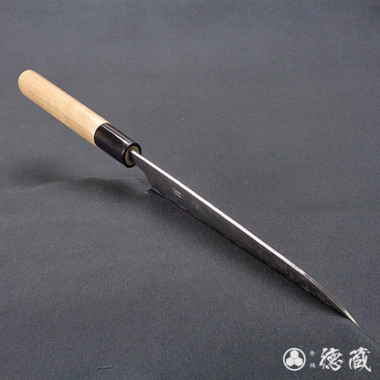 银三 梨皮润饰 三德厨刀 胡桃木手柄