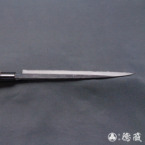 青二　黒打仕上　筋引包丁　胡桃柄