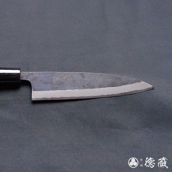 青二　黒打仕上　捌き包丁　胡桃柄