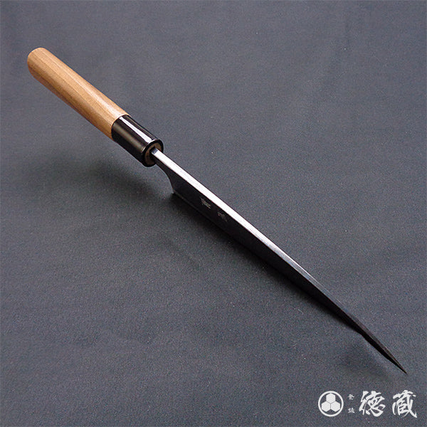 青二　黒打仕上　捌き包丁　胡桃柄