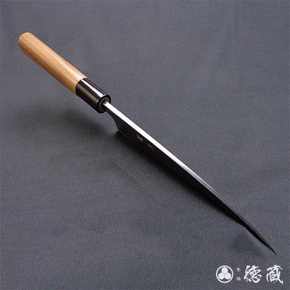 青二　黒打仕上　捌き包丁　胡桃柄