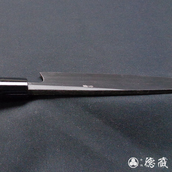 青二 黑面锻造加工 舟行刀 胡桃木手柄