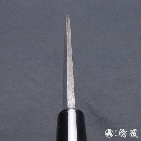 青二 黑面锻造加工 舟行刀 胡桃木手柄