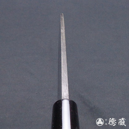 青二 黑面锻造加工 舟行刀 胡桃木手柄