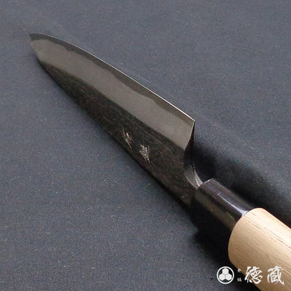 青二　黒打仕上　捌き包丁　胡桃柄