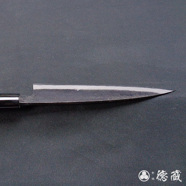 白一　黒打仕上　舟行包丁　朴柄