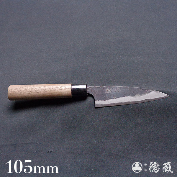 青二　黒打仕上　小柳包丁　胡桃柄