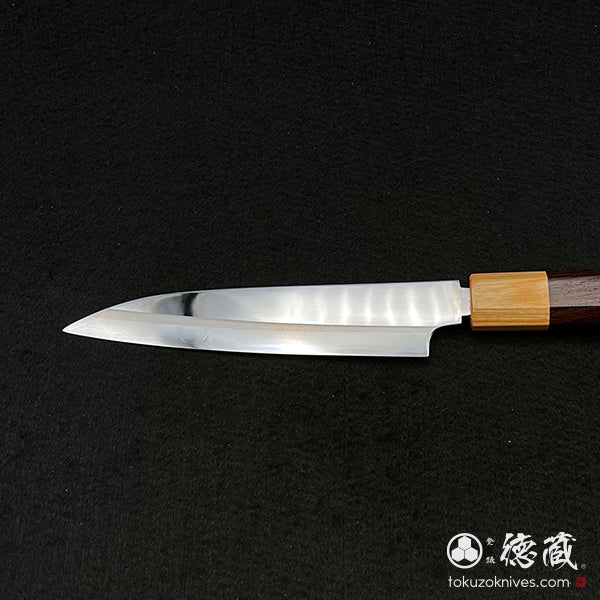 Stainless Silver Steel No. 3 Petty / Paring Knife Rosewood Octagonal Handle
