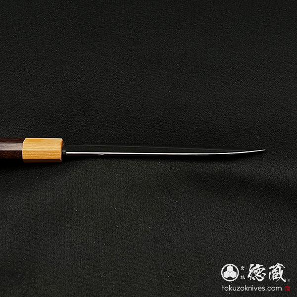 Stainless Silver Steel No. 3 Petty / Paring Knife Rosewood Octagonal Handle