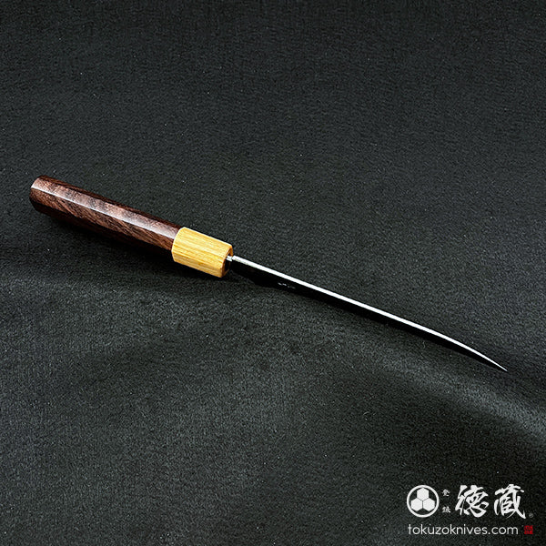 Stainless Silver Steel No. 3 Petty / Paring Knife Rosewood Octagonal Handle