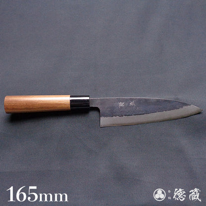 青二　黒打仕上　舟行包丁　胡桃柄