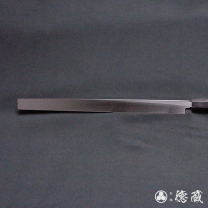 上白鋼　タコ引き包丁　イチイ八角柄